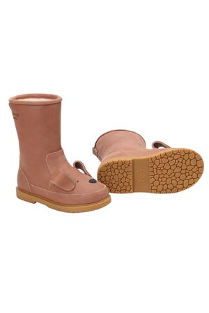 Wadudu Classic Boots Dog Hazelnut Leather DONSJE KIDS | 2022004CL018